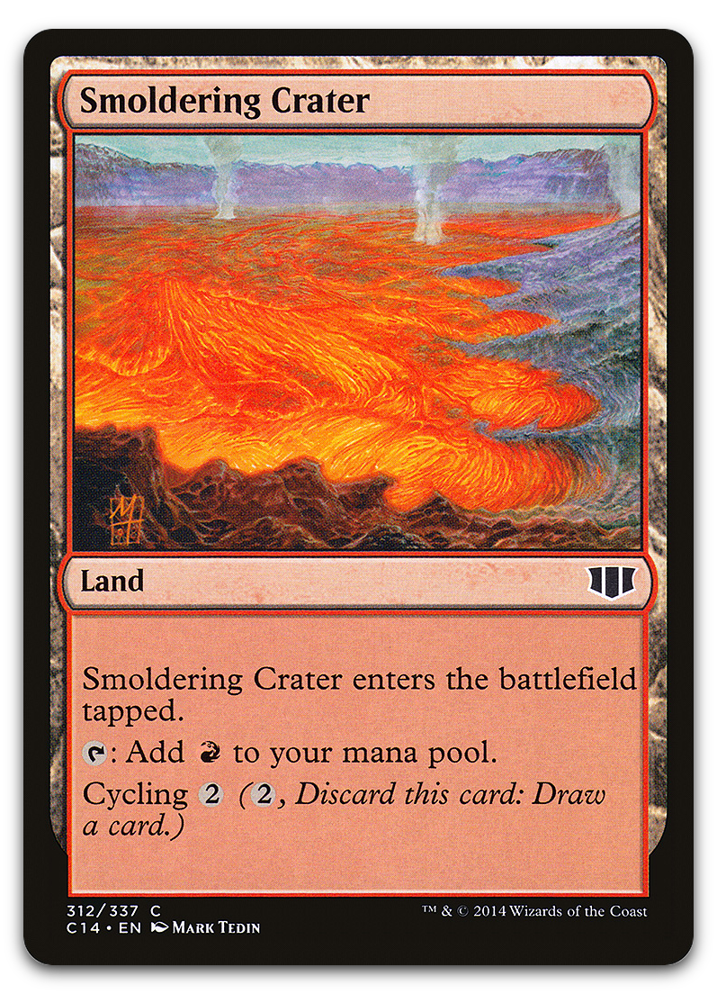 Smoldering Crater (Commander 2014)