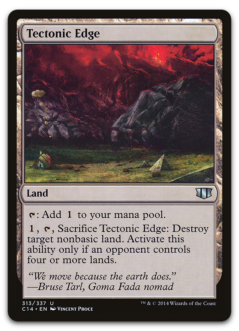 Tectonic Edge (Commander 2014)