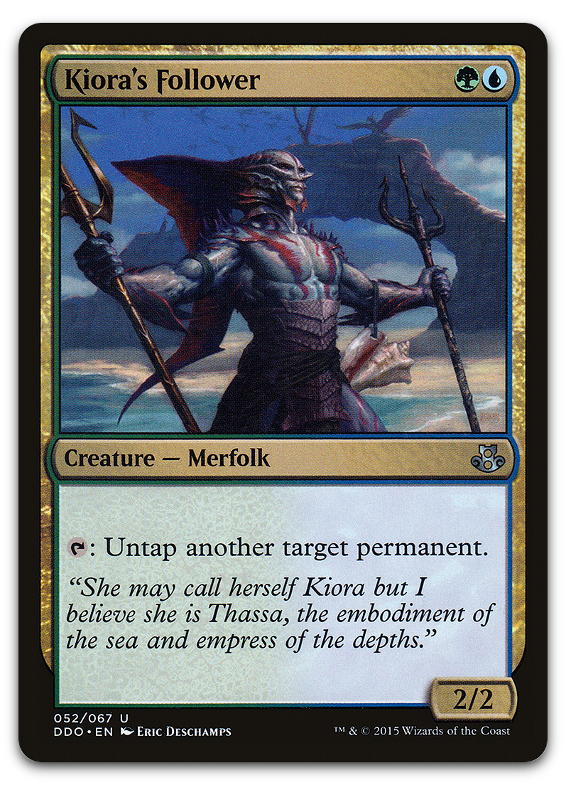 Kiora's Follower (Duel Decks: Elspeth vs. Kiora)
