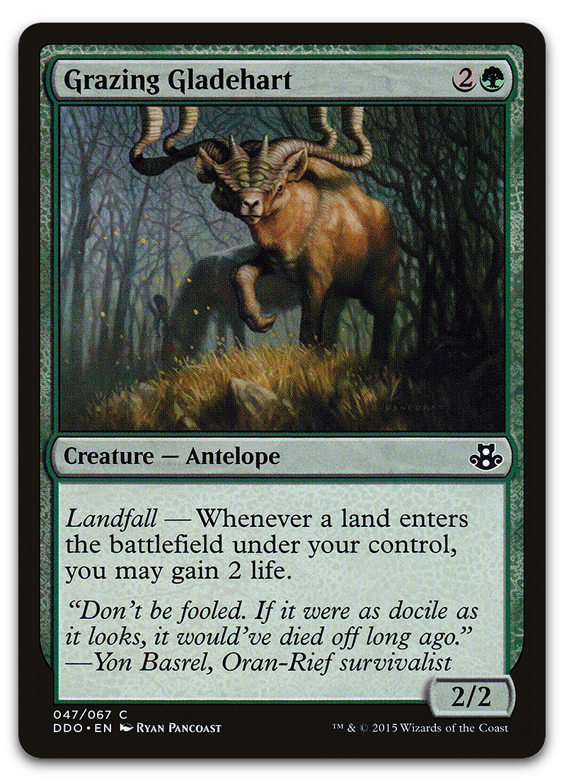 Grazing Gladehart (Duel Decks: Elspeth vs. Kiora)