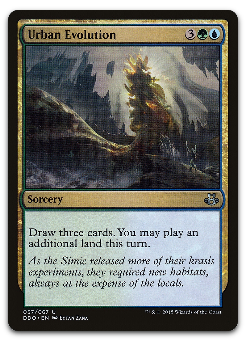 Urban Evolution (Duel Decks: Elspeth vs. Kiora)