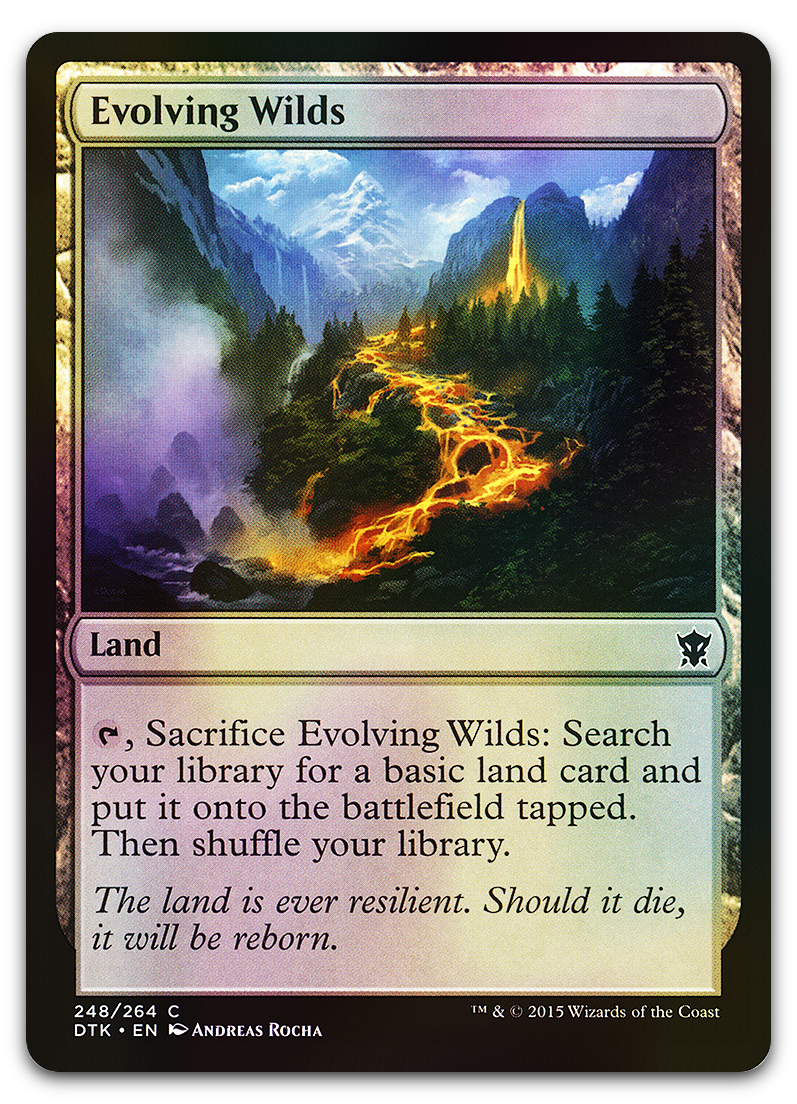 Evolving Wilds (Dragons of Tarkir)