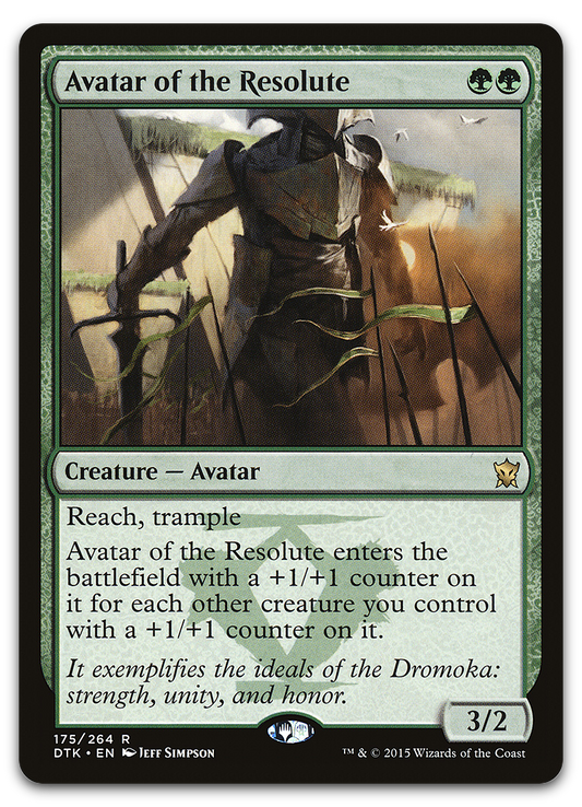 Avatar of the Resolute (Dragons of Tarkir)