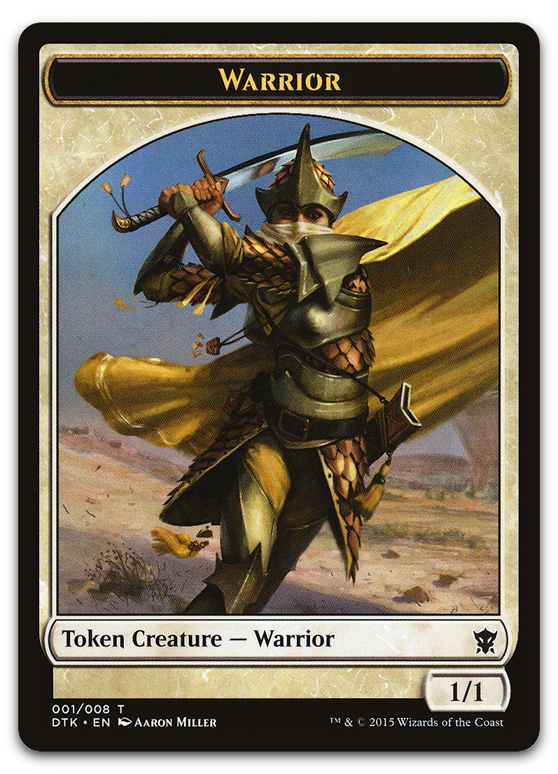 Warrior Token (Dragons of Tarkir)