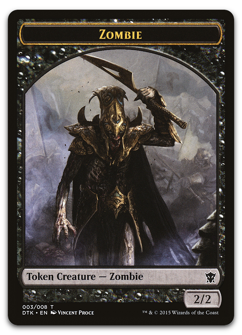 Zombie Token (Dragons of Tarkir)