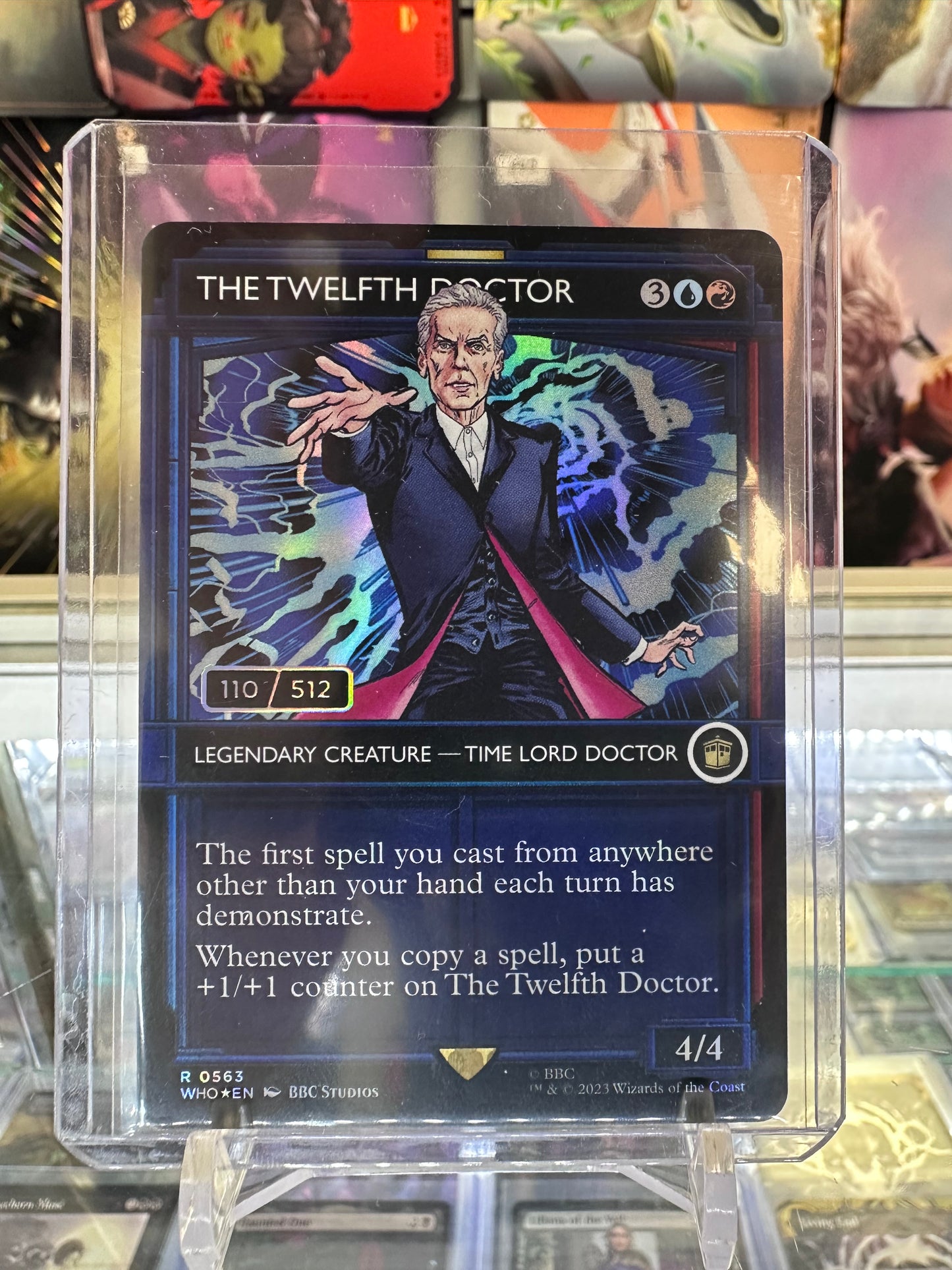 The Twelfth Doctor | Serialized 110/512 | Doctor Who | Near Mint Foil