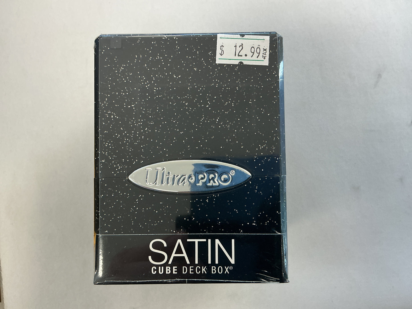 UltraPro Satin Cube Deck Box (Glitter Black)