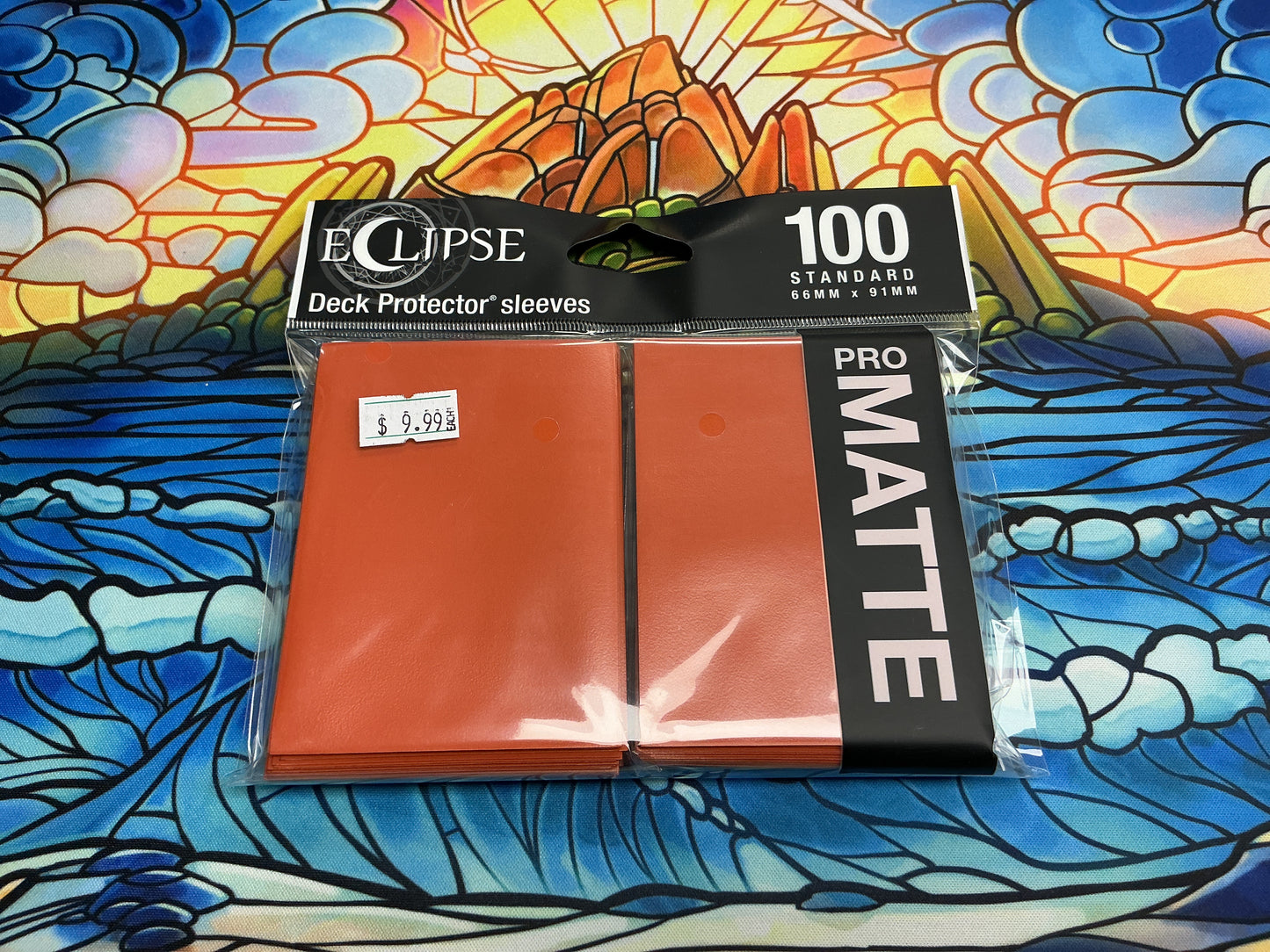 UltraPro Eclipse Pro Matte Sleeves - Pumpkin Orange