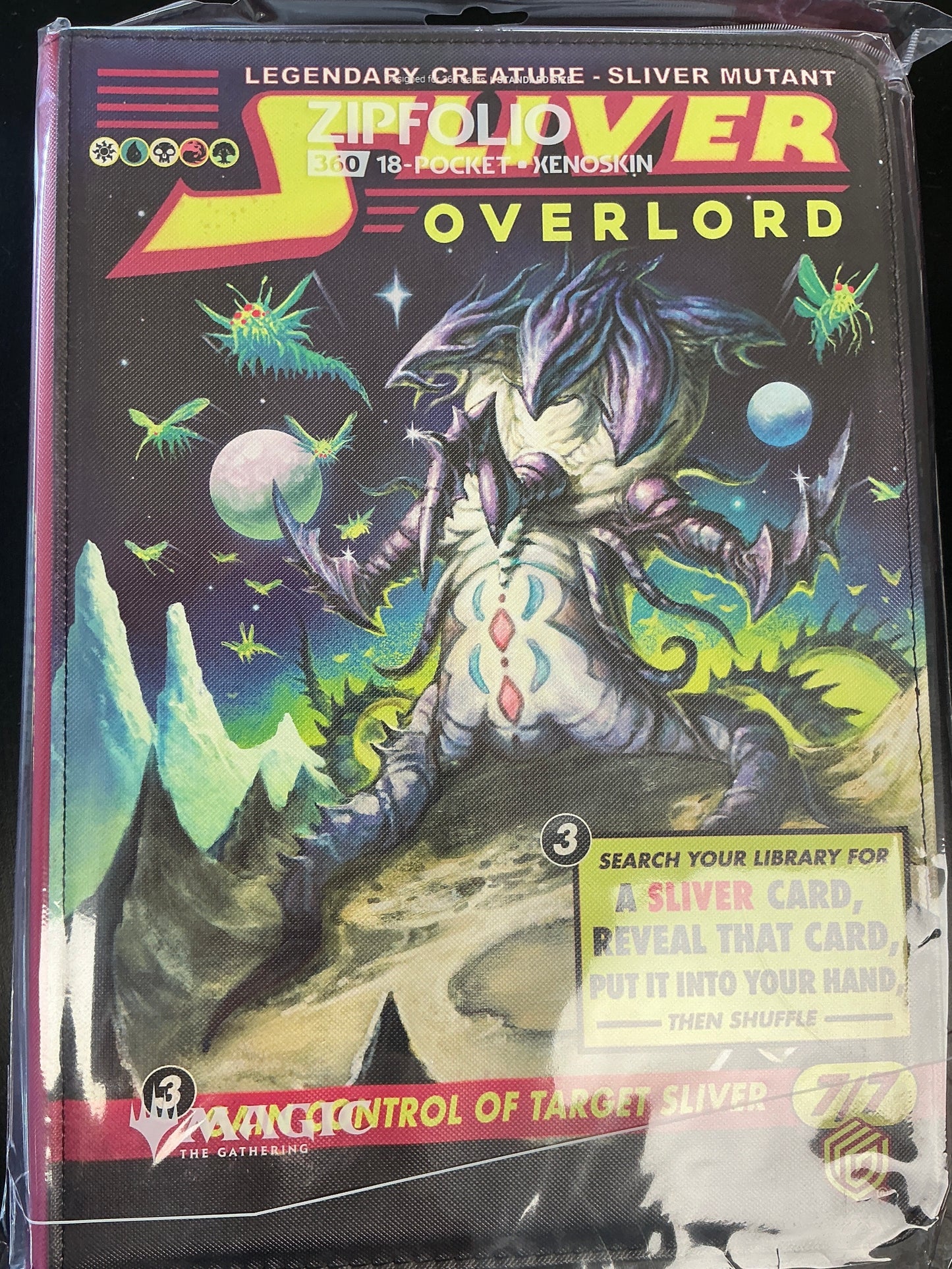 Ultimate Guard Zipfolio 360 Binder | Sliver Overlord