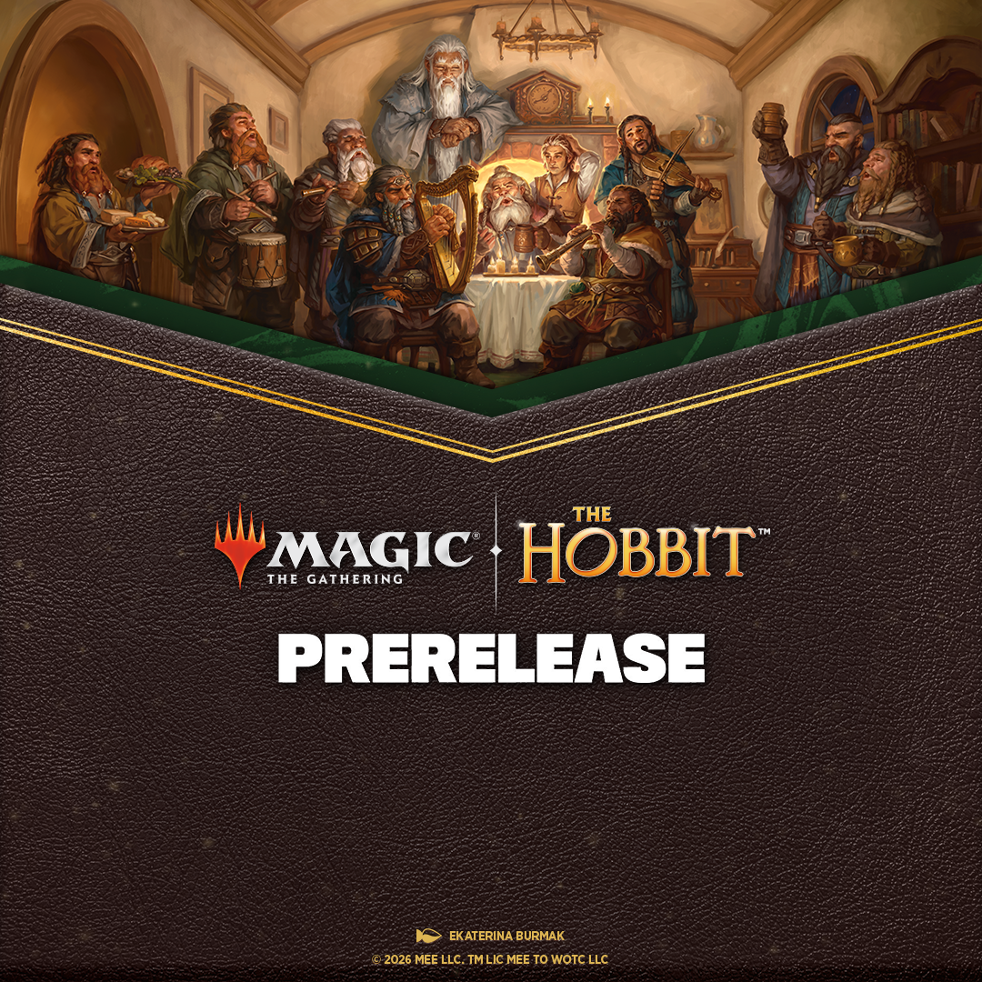 MTG x The Hobbit Prerelease 2-Headed Giant (2HG) Event Ticket August 9, 2026 @1:00 PM