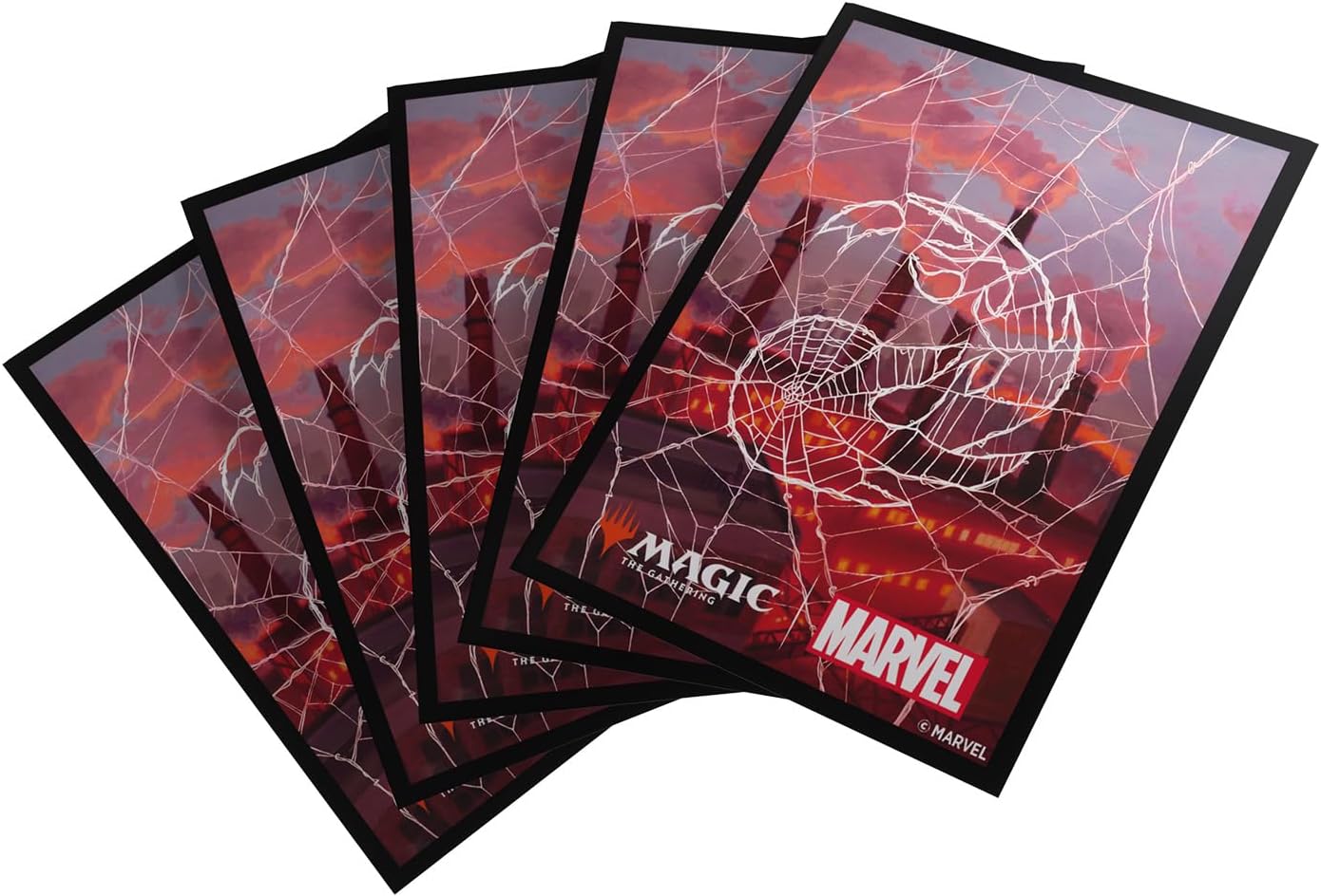 Magic: The Gathering Premium Art Sleeves - Mountain Spiderman - GameGenic Card Sleeves