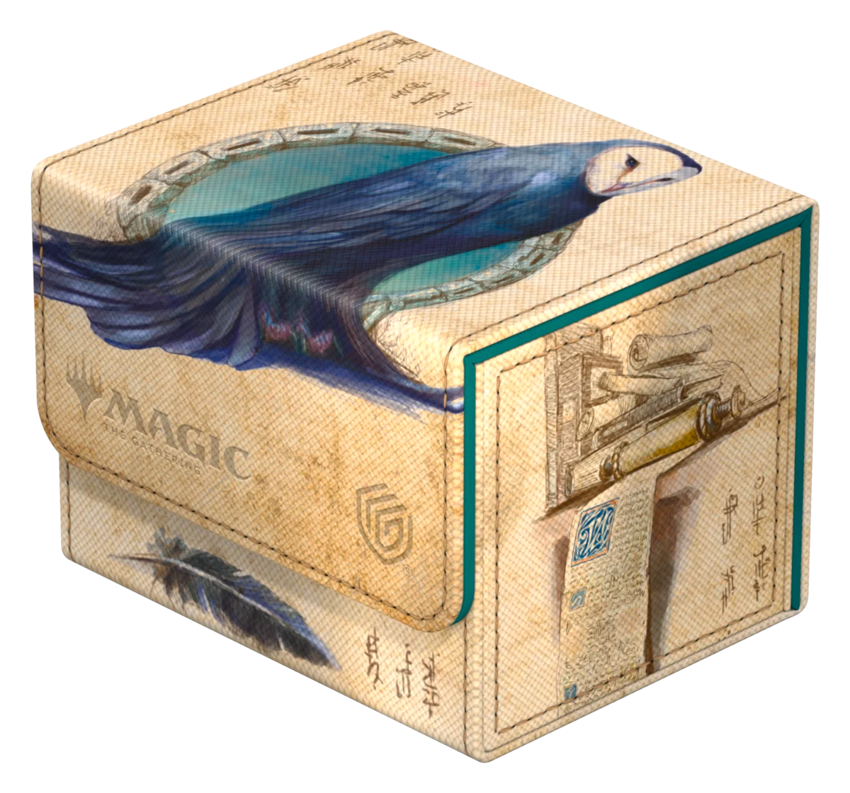 Deck Case: Sidewinder 100+ Standard Xenoskin- MTG- Avatar the Last Airbender- Wan Shi Tong, Librarian