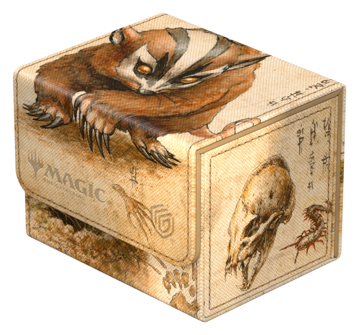 Deck Case: Sidewinder 100+ Standard Xenoskin- MTG- Avatar the Last Airbender- Badgermole Cub
