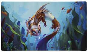 Dragon Shield: Playmat w/ Tube- 'Spirit Animals- The Cinderfin' Art, Limited Edition
