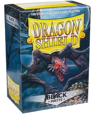 Dragon Shield Sleeves: Standard- Matte Black