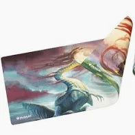 Magic: The Gathering | Lorwyn Eclipsed Double-sided Playmat- Eirdu, Carrier of Dawn/Isilu, Carrier of Twilight.