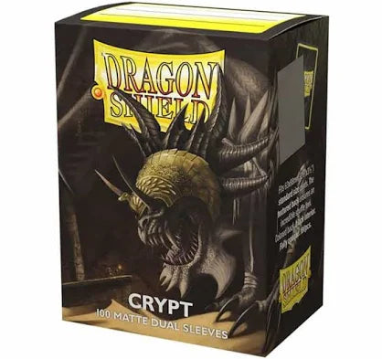 Dragon Shield Sleeves: Standard DUAL- Matte Crypt 'Neonen' (100 ct.)