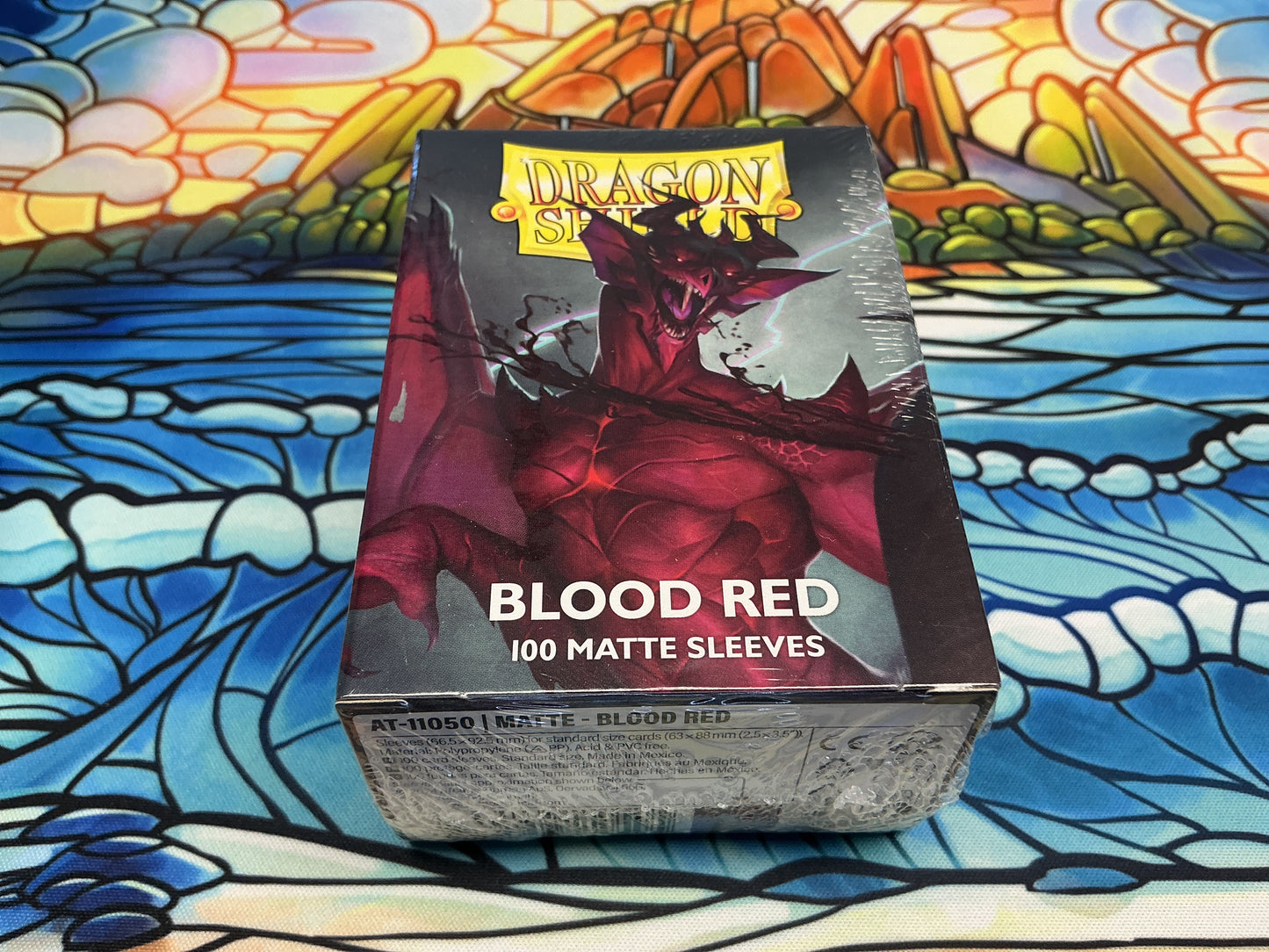 Dragon Shield Sleeves: Standard- Matte Blood Red 'Simurag' (100 ct.)