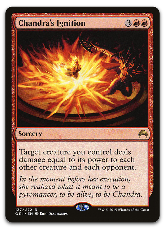 Chandra's Ignition (Magic Origins)