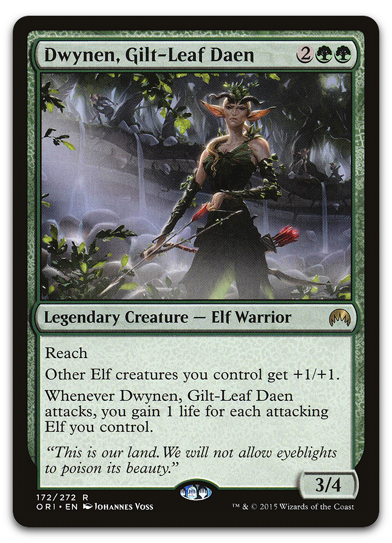 Dwynen, Gilt-Leaf Daen (Magic Origins)