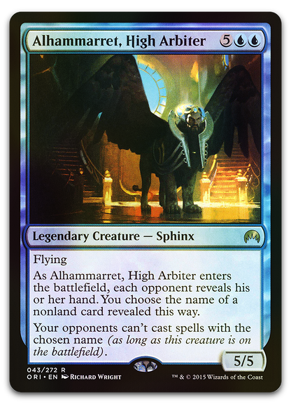 Alhammarret, High Arbiter (Magic Origins)