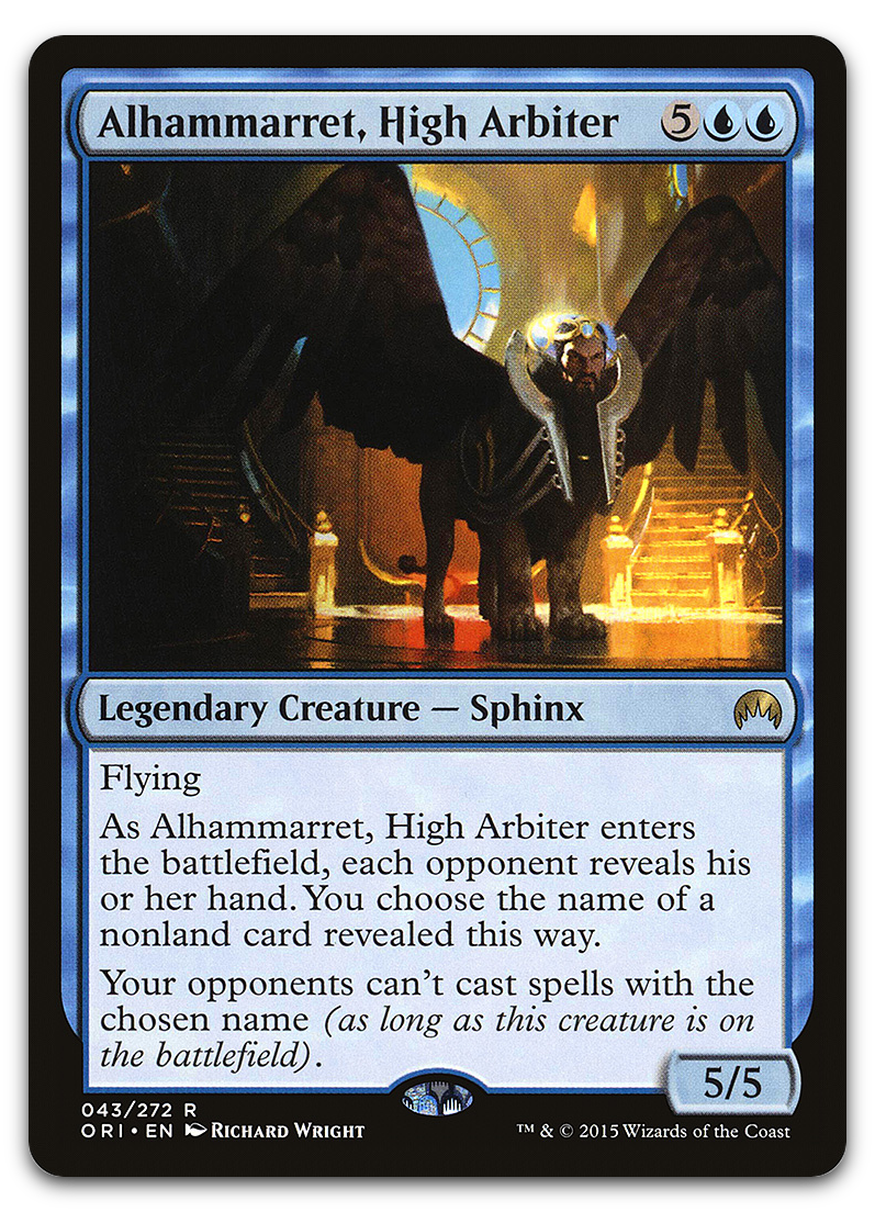 Alhammarret, High Arbiter (Magic Origins)