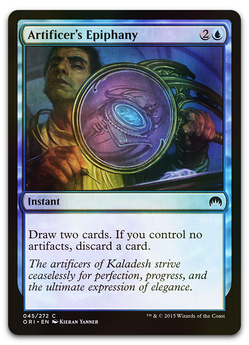 Artificer's Epiphany (Magic Origins)