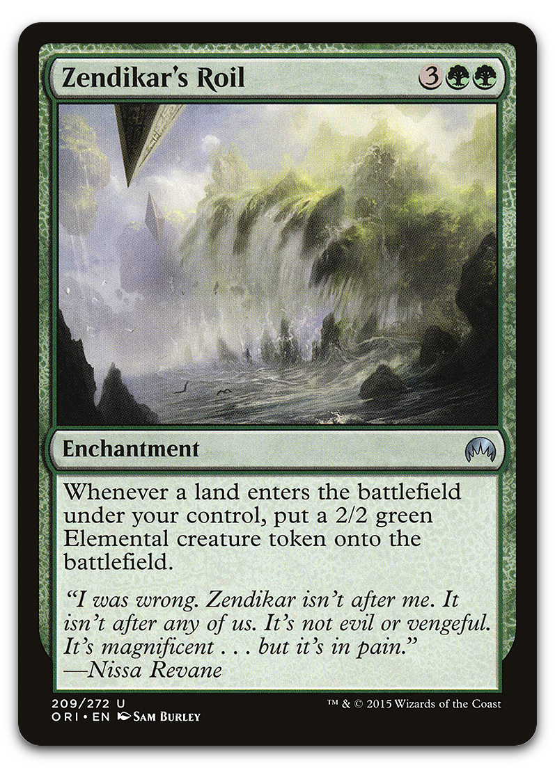 Zendikar's Roil (Magic Origins)