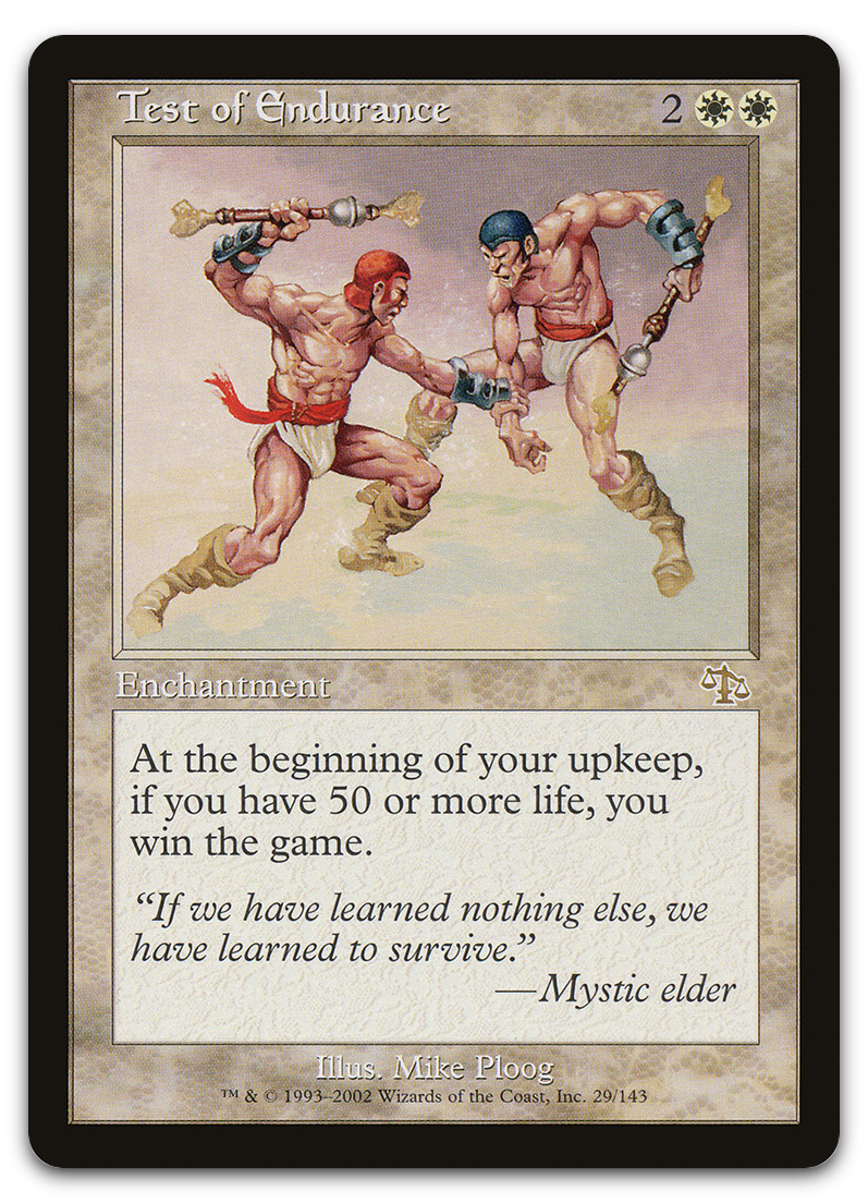 Test of Endurance (Judgment)