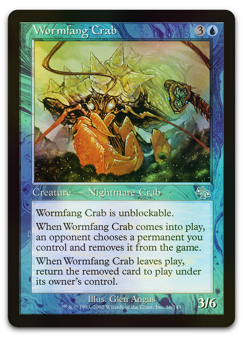 Wormfang Crab (Judgment)