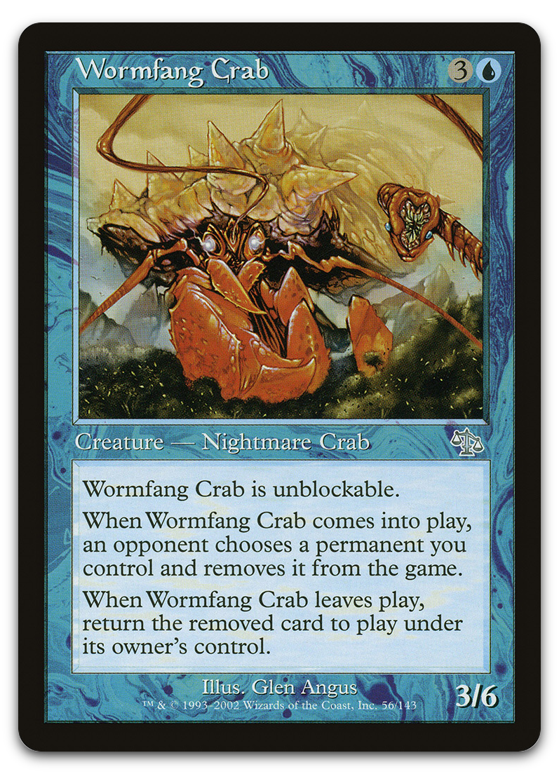 Wormfang Crab (Judgment)