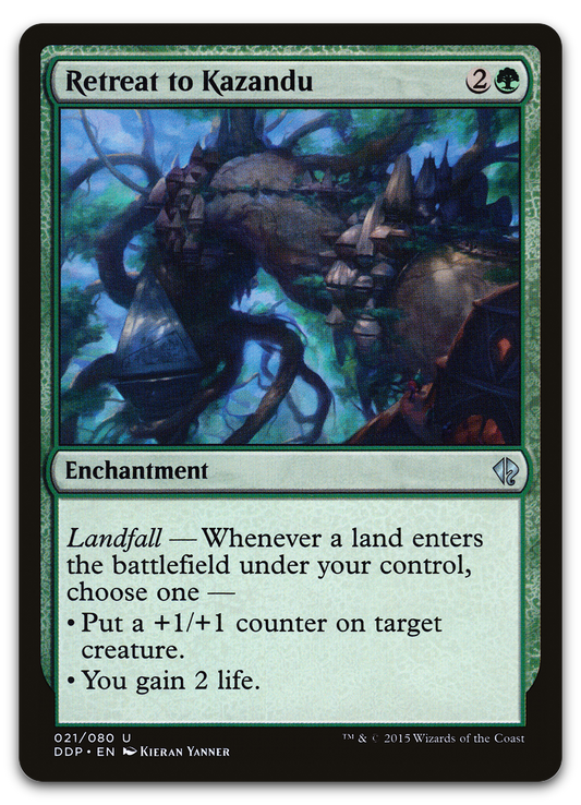 Retreat to Kazandu (Duel Decks: Zendikar vs. Eldrazi)