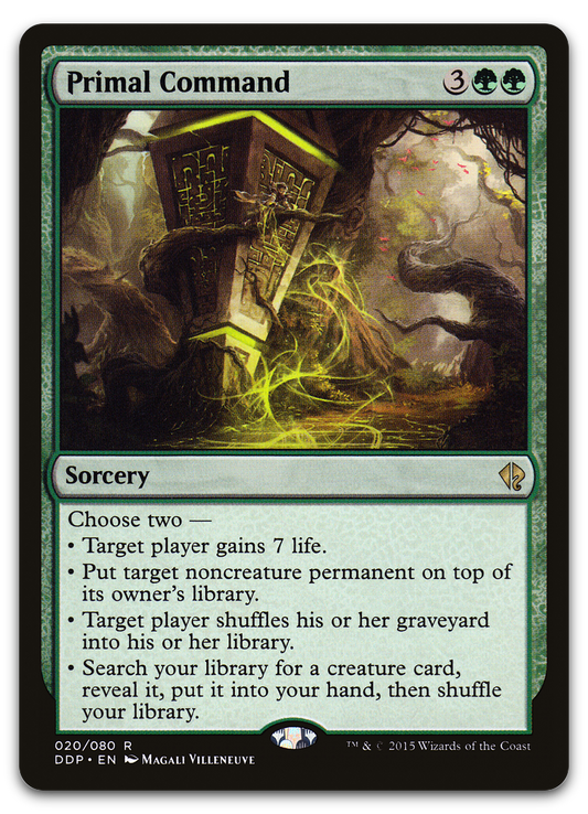 Primal Command (Duel Decks: Zendikar vs. Eldrazi)