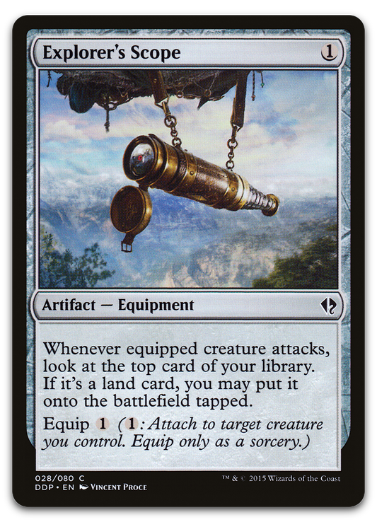 Explorer's Scope (Duel Decks: Zendikar vs. Eldrazi)