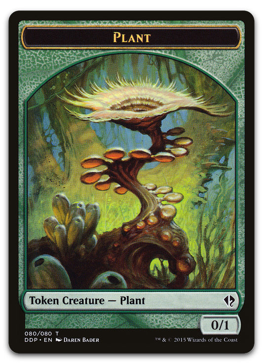 Plant Token (Duel Decks: Zendikar vs. Eldrazi)