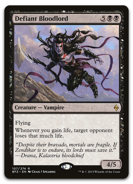 Defiant Bloodlord (Battle for Zendikar)