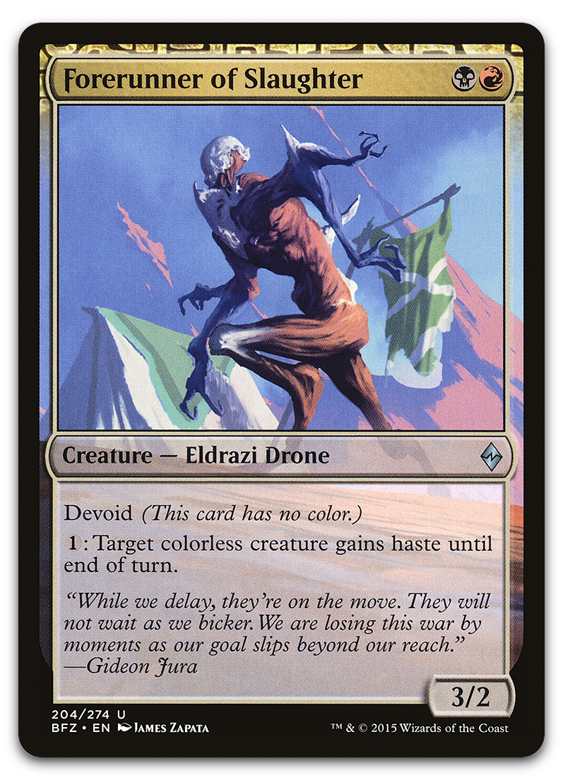 Forerunner of Slaughter (Battle for Zendikar)