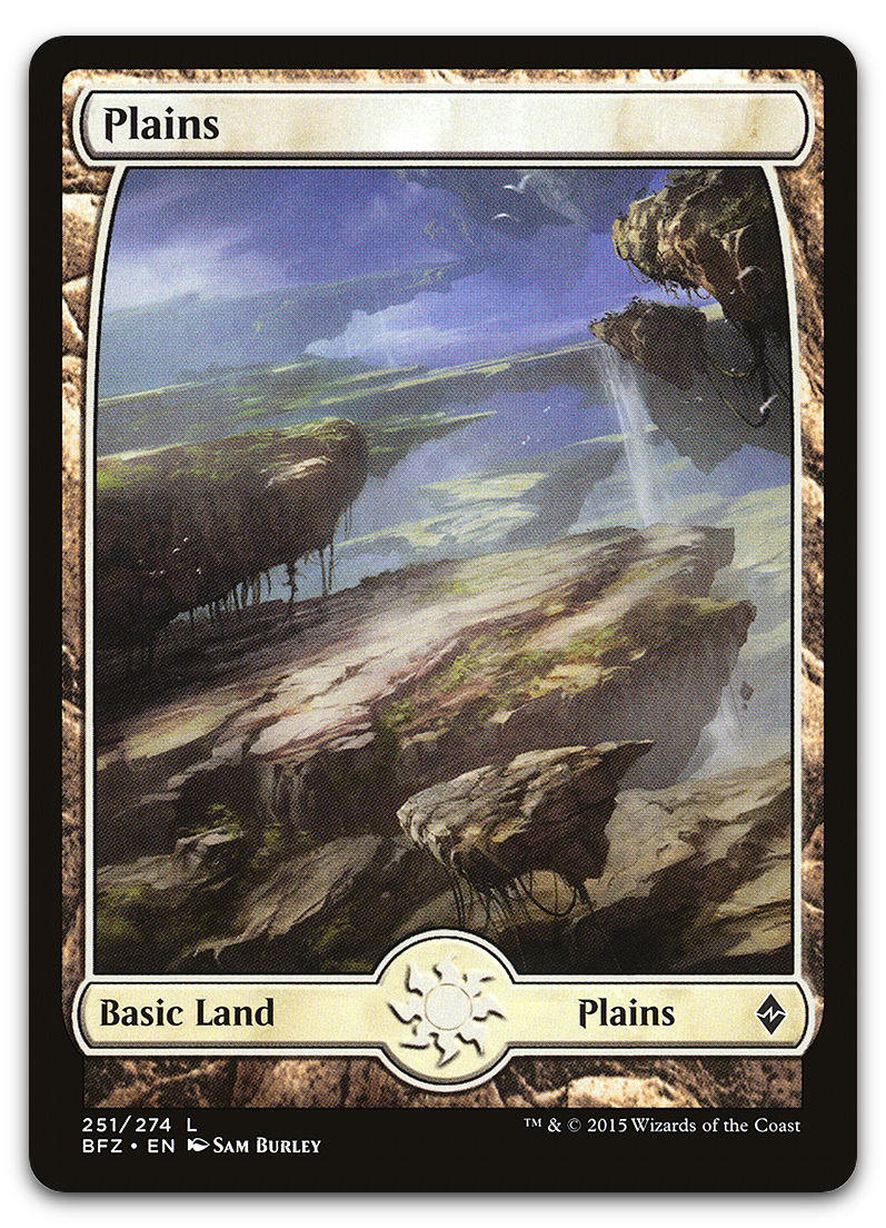 Plains (251) - Full Art (Battle for Zendikar)