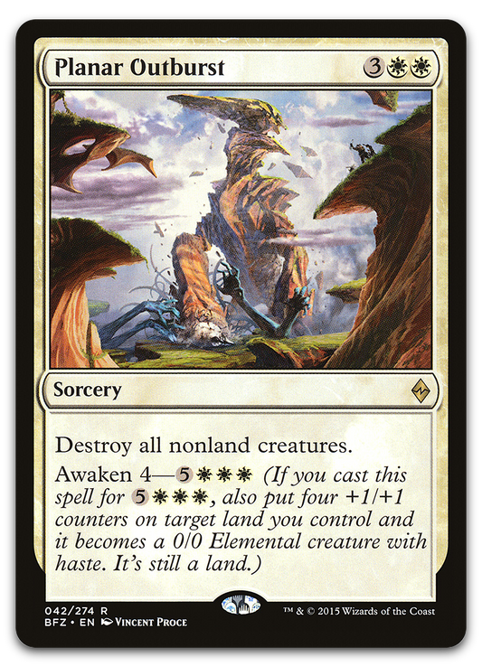Planar Outburst (Battle for Zendikar)