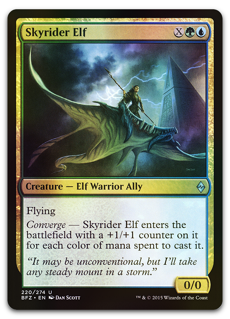 Skyrider Elf (Battle for Zendikar)