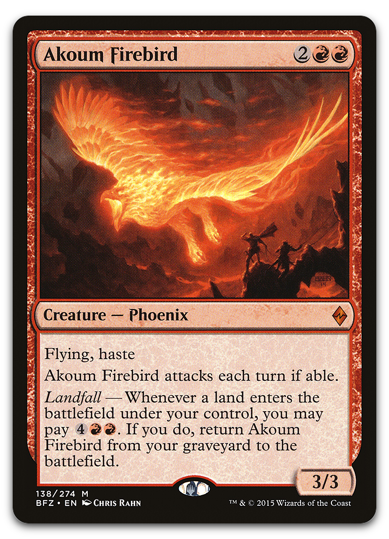 Akoum Firebird (Battle for Zendikar)
