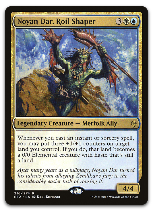 Noyan Dar, Roil Shaper (Battle for Zendikar)