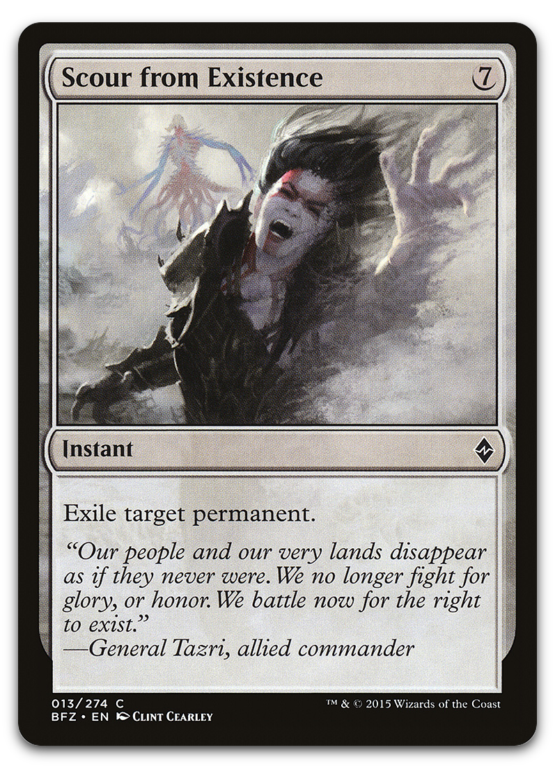 Scour from Existence (Battle for Zendikar)
