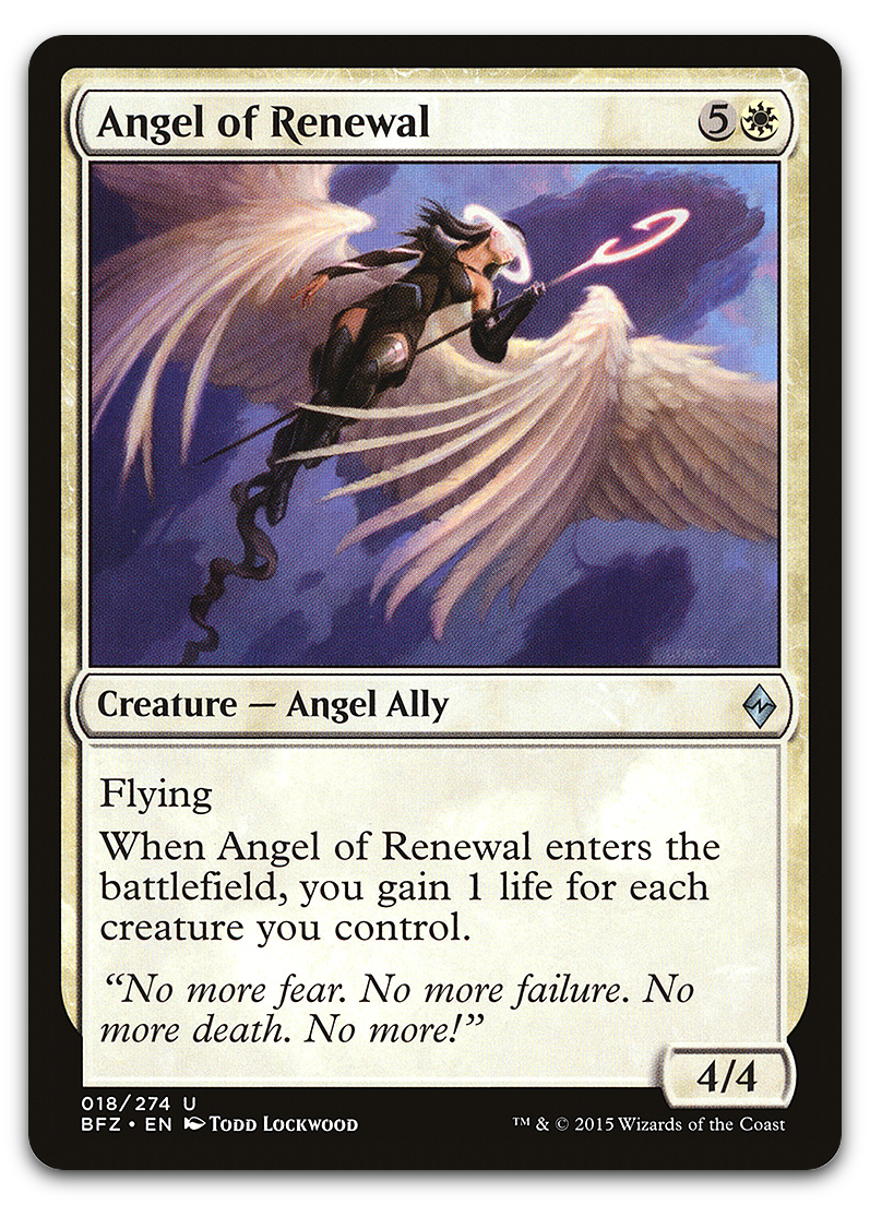 Angel of Renewal (Battle for Zendikar)
