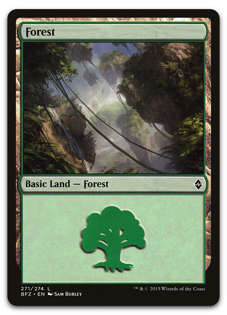 Forest (271) (Battle for Zendikar)