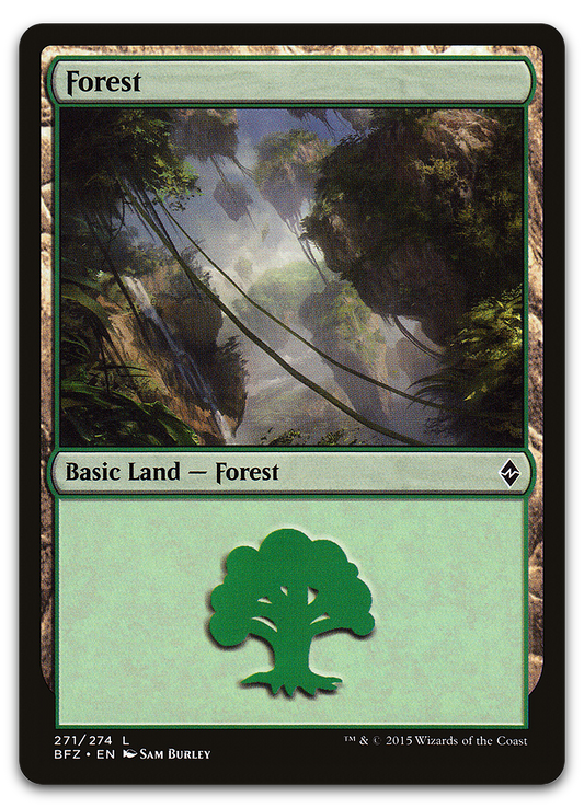 Forest (271) (Battle for Zendikar)