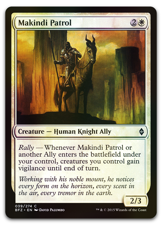 Makindi Patrol (Battle for Zendikar)