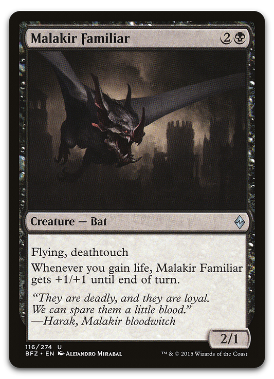 Malakir Familiar (Battle for Zendikar)