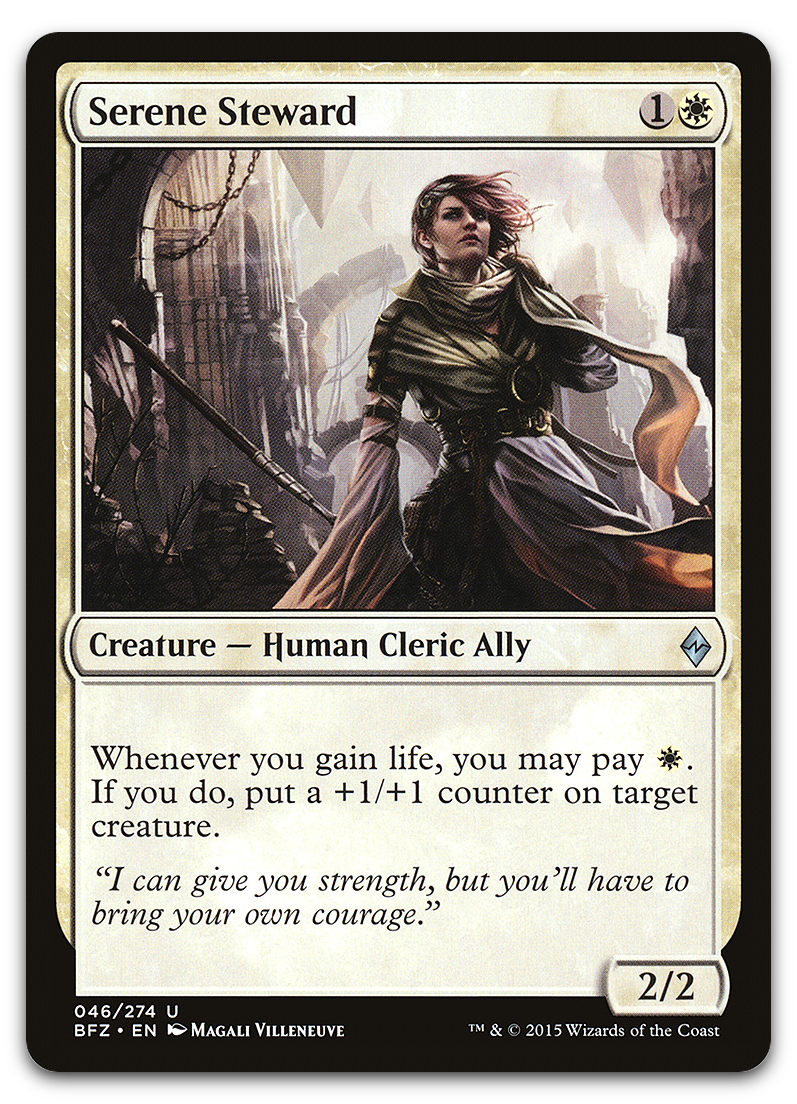Serene Steward (Battle for Zendikar)