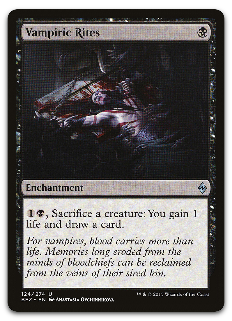 Vampiric Rites (Battle for Zendikar)